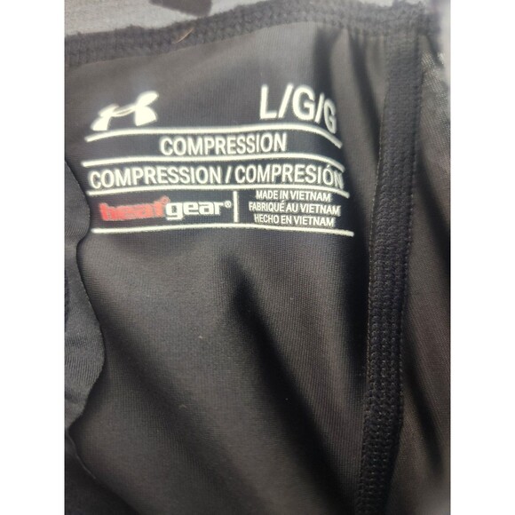 Under Armour UA Gameday Pro 7-Pad 3/4 Football Tights Youth Large Black 1388108 - Picture 8 of 9